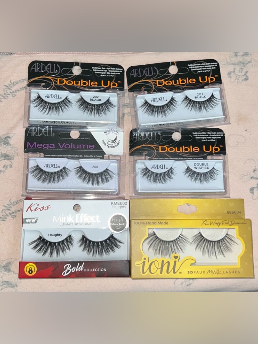 Ardell & Mixed Brand False Eyelash Set - Black Lashes